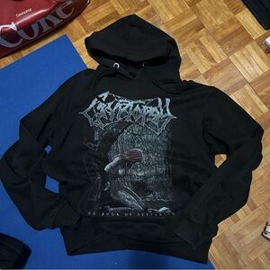 Cryptopsy metal band hoodie
